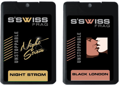 

s'swiss night strom and black london Perfume - 20 ml(For Men & Women)