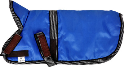 

Leather Craft Coat for Dog(DARK BLUE