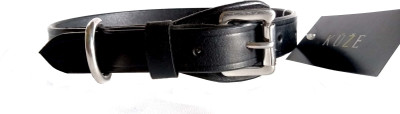 

kuze Plain Dog Collar Charm(Black, Round)