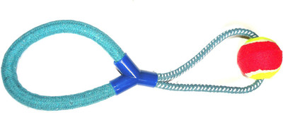 

Mera Puppy Dog Rope Toy Cotton Fetch Toy, Tug Toy, Training Aid For Dog