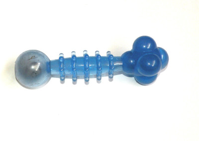 

Mera Puppy Dog Hard Rubber Sound Dumble With Bell Rubber Rubber Toy, Training Aid For Dog