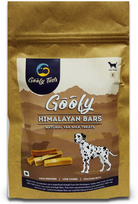 

Goofy Tails Himalayan Yak Milk Small Puppy Bars 100% Veg and Milk Dog Treat(150 g)