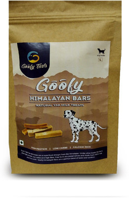 

Goofy Tails Himalayan Yak Milk Bars 100% Veg L Milk Dog Treat(200 g, Pack of 2)