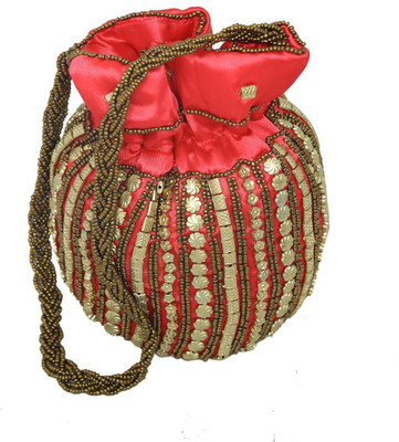 

Bridge2Shopping B2S1159-RED Potli(Red)