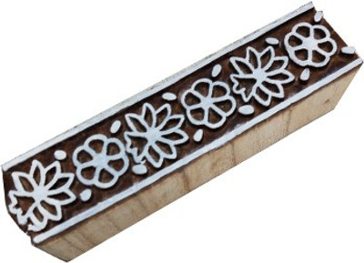 skart wooden printing blocks Border34 Printing Blocks(Pack of 1)