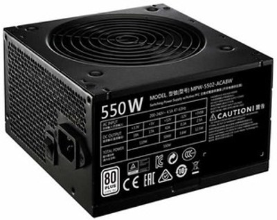 

Cooler Master MWE 550 550 Watts PSU(Black)