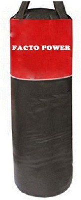 

FACTO POWER 3.0 Feet Long, P.U Material, Red and Black Color, Unfilled with Straps Hanging Bag(3, 36 kg)