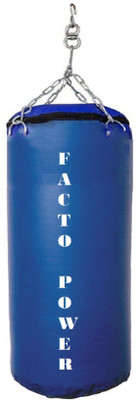 

FACTO POWER 2.0 Feet Long, SRF - STANDARD Material, Blue Color, Unfilled with Hanging Chain Hanging Bag(2.0, 24 kg)