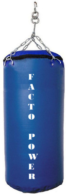 

FACTO POWER 5.0 Feet Long, SRF - STANDARD Material, Blue Color, Unfilled with Hanging Chain Hanging Bag(5.0, 60 kg)