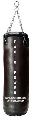 

FACTO POWER 2.5 FEET LONG, SRF-HEAVY MATERIAL, UNFILLED WITH HANGING CHAIN Hanging Bag(2.5, 30 kg)