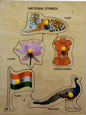 

WISSEN Economy National Symbols Learning puzzle(1 Pieces)