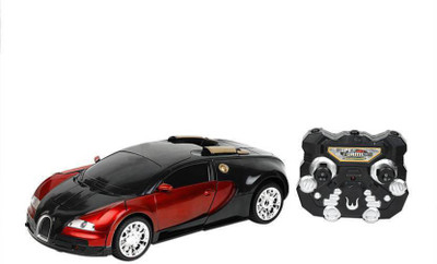 

infinite SUPER SPEED BUGATTI CAR WITH REMOTE AND CHARGER(Black)