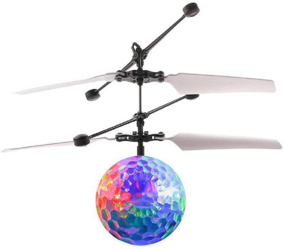 

ewave High Quality Original Infrared Controlled and Gyroscopic Self Leveling LED Flying Whirly Ball(Multicolor)