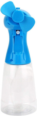 

TinyBrite Battery Operated Portable Handheld Cool Water Spray Misting Fan (Blue)