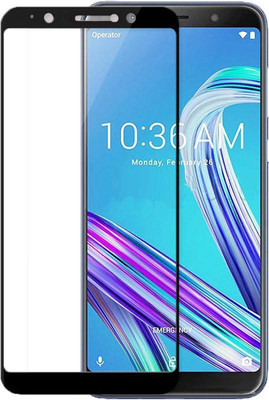MARSHLAND Edge To Edge Tempered Glass for Asus Zenfone Max Lite L1(Pack of 1)