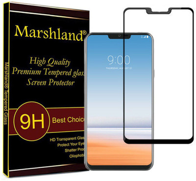 MARSHLAND Edge To Edge Tempered Glass for Specially Designed To Cover, lg g7 thinq, Full Curve Quality Tempered Glass Screen(Pack of 1)