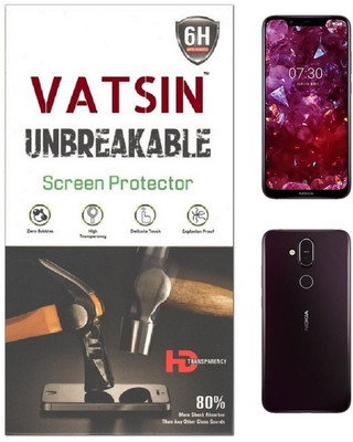 Vatsin Front and Back Screen Guard for Nokia 8.1(Pack of 1)