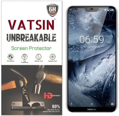 Vatsin Impossible Screen Guard for Nokia 7.1 Plus(Pack of 1)