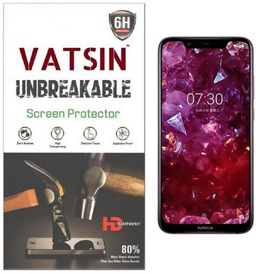 Vatsin Impossible Screen Guard for Nokia 8.1(Pack of 1)