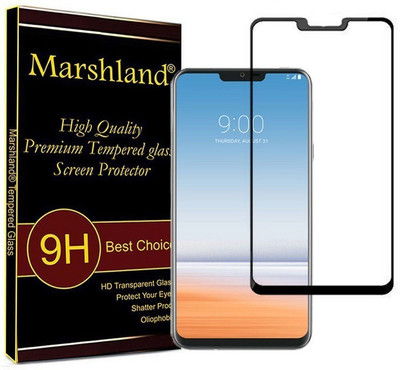 MARSHLAND Edge To Edge Tempered Glass for lg g7 thinq, 3D Tempered Glass,Full Coverage Prime Retail Premium Pro(Pack of 1)
