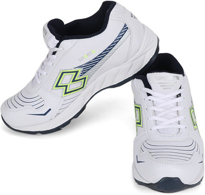 

Rexel Spelax Running Shoes For Men(White, Navy, Green