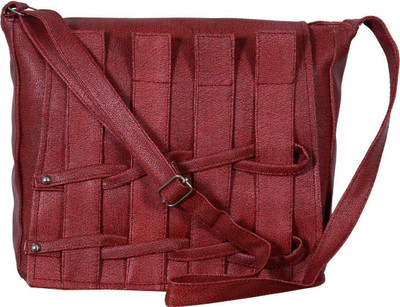 

VISHESH COLLECTIONS Women Evening/Party, Casual Brown PU Sling Bag