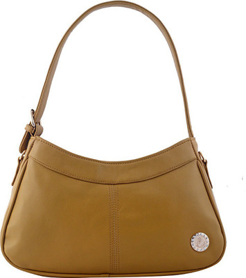 

VISHESH COLLECTIONS Women Evening/Party, Casual Yellow Genuine Leather Sling Bag