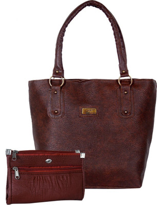 

VISHESH COLLECTIONS Women Evening/Party, Casual Maroon PU Shoulder Bag