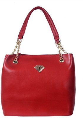 

VISHESH COLLECTIONS Women Evening/Party, Casual Red Genuine Leather Hand-held Bag