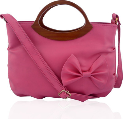 

VISHESH COLLECTIONS Women Casual Pink PU Sling Bag