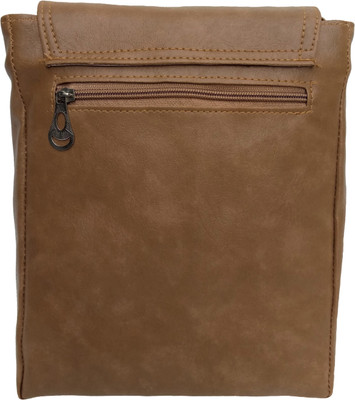 

Filora Women Casual Khaki PU Sling Bag