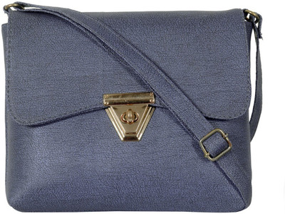 

VISHESH COLLECTIONS Women Evening/Party, Casual Blue PU Sling Bag