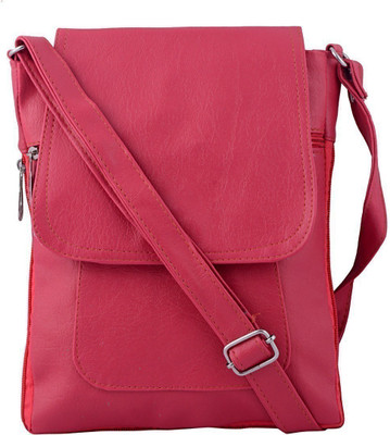 

VISHESH COLLECTIONS Women Evening/Party, Casual Pink PU Sling Bag