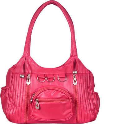 

VISHESH COLLECTIONS Women Evening/Party, Casual Pink PU Shoulder Bag