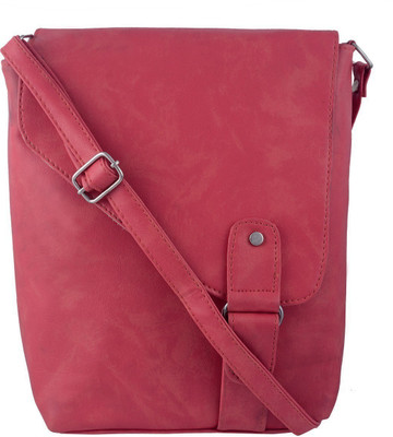 

VISHESH COLLECTIONS Women Casual Pink PU Sling Bag