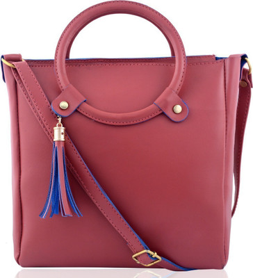 

VISHESH COLLECTIONS Women Evening/Party, Casual Pink PU Sling Bag