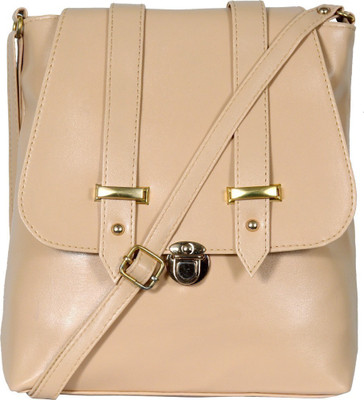 

VISHESH COLLECTIONS Women Evening/Party, Casual White PU Sling Bag