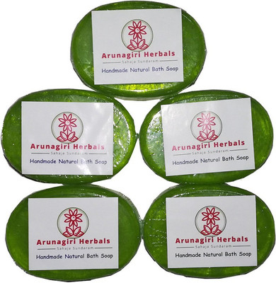 

Arunagiri Herbals ALOE VERA, CALENDULA(75 g, Pack of 5)