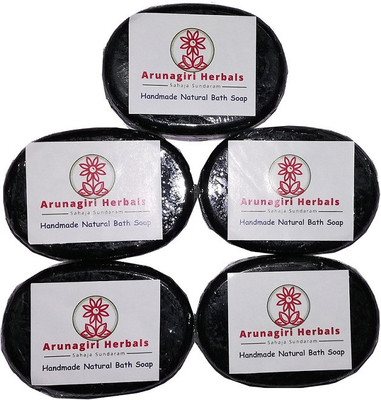

Arunagiri Herbals ALOE VERA, GREEN TEA, LEMON GRASS(75 g, Pack of 5)