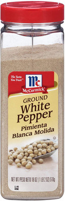 

McCormick Ground White Pepper, 18 oz(510 g)