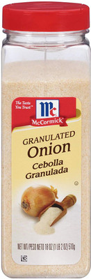 

McCormick Granulated Onion, 18 oz(510 g)