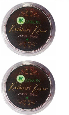 

kaykon Pure Kashmiri Kesar Premium Quality Saffron 2-4 cm Long Thread - 2 GM - #BestonFlipkart(2 x 1 g)
