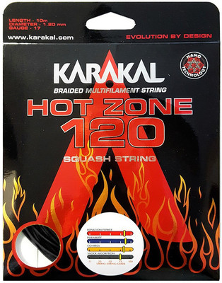 

KARAKAL Hot Zone 120 17 Squash String - 1.20 m(Multicolor)