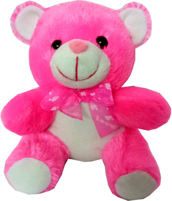 

KOKO TOYS Pink Cute Teddy - 18 cm - 14 cm(Pink)