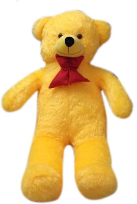Vervain Cute soft Yellow teddy bear - 3ft - 89 cm(Yellow)