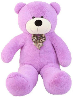 

KR Toys 3 Feet Stuffed Spongy Teddy Bear Special For Gift - 91 cm(Purple)