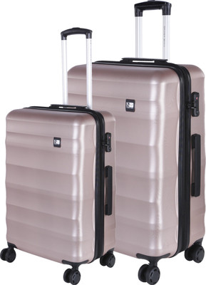 

Nasher Miles Rome set of 2 20- Expandable Check-in Luggage -  inch(Pink