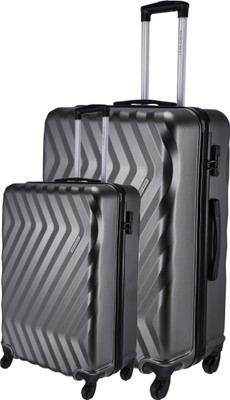 

Nasher Miles Lombard set of 2 20- Check-in Luggage -  inch(Grey
