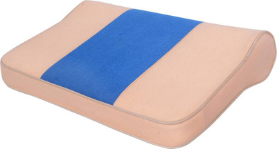 

CLASORA CERVICAL PILLOW @BROWN,BLUE Back Support (, Multicolor