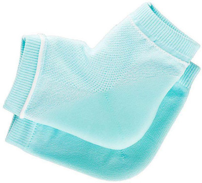 

deepak Anti Gel Heel Socks Heel Support (, Sky Blue
